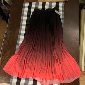 New ombré mid-length skirt